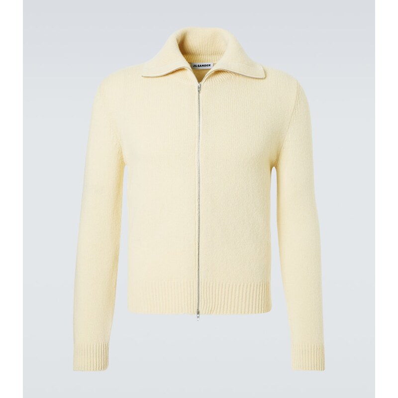Jil Sander Wool-blend zip-up sweater 68176977