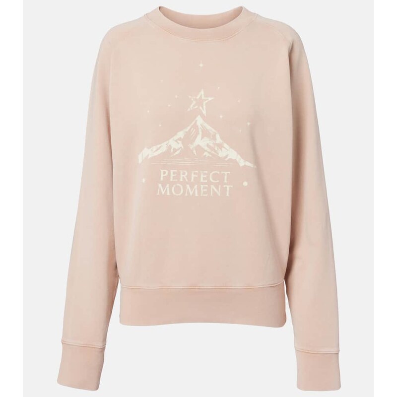Perfect Moment Logo cotton jersey sweatshirt 68203083