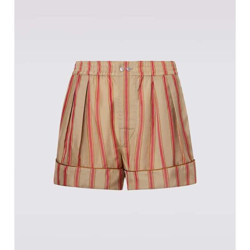 Saint Laurent Striped twill shorts 68237725