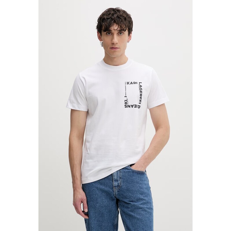 Karl Lagerfeld Jeans tričko pánske bavlnené 68189556