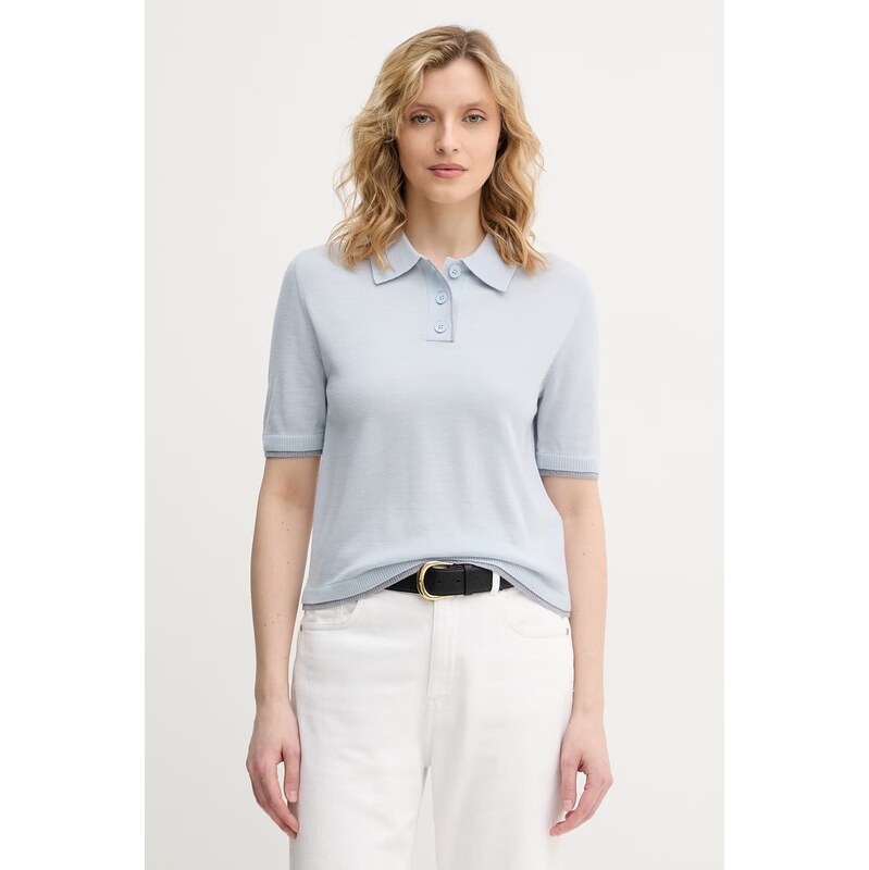United Colors of Benetton polo tričko dámske vlnené 68189594