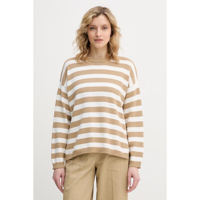 Dámsky bavlnený sveter United Colors of Benetton 68189602