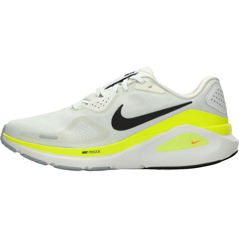 NIKE Bežecká obuv Structure 26 neónovo zelená / čierna / perlovo biela 68211793