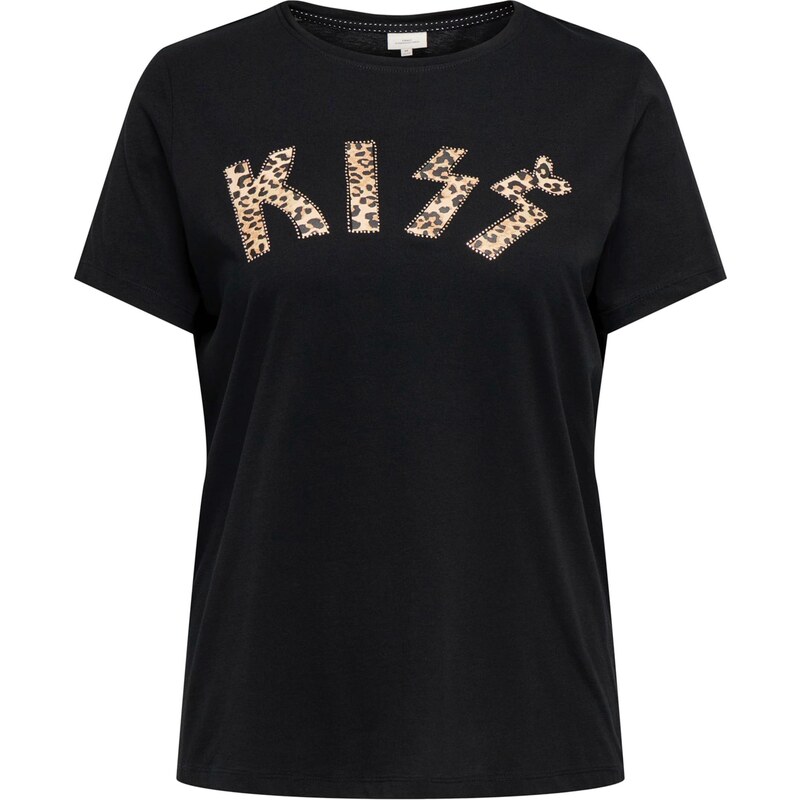 ONLY Carmakoma Tričko Carcuz hnedá / tmavohnedá / čierna 68211885