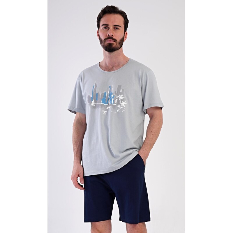 Vienetta MAN Pánske pyžamové šortky Bruno 65173144