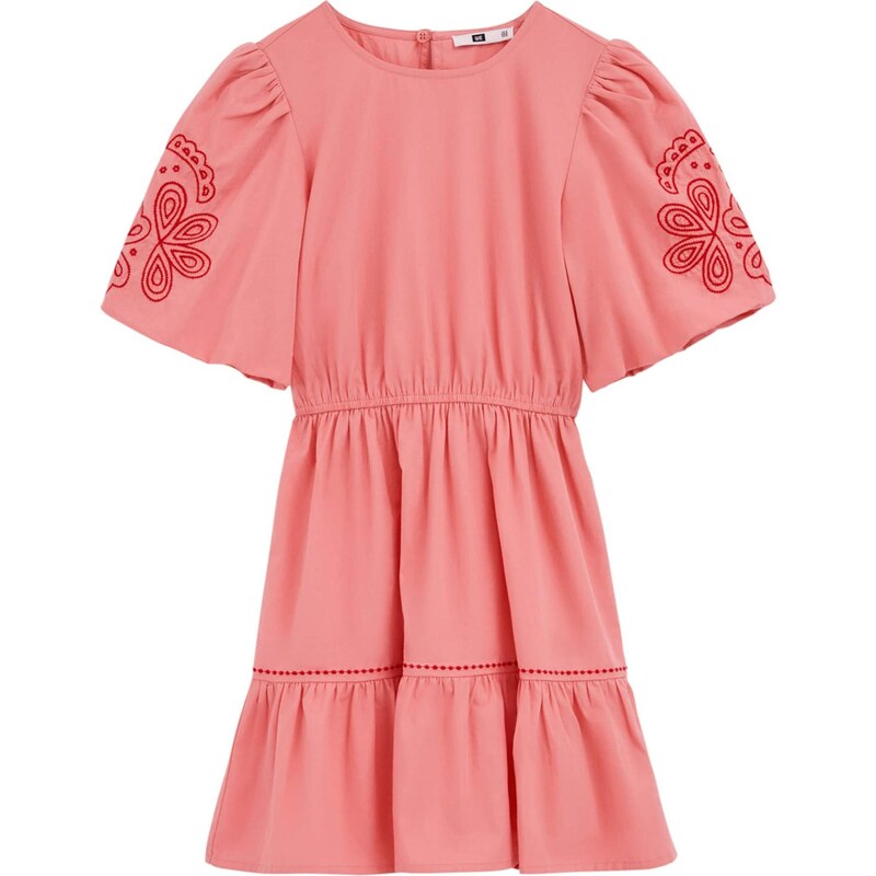 WE Fashion Šaty ružová / červená 68212010