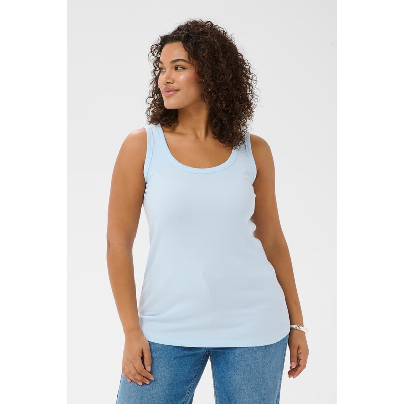 Kaffe Tričko nebesky modrá 68212011