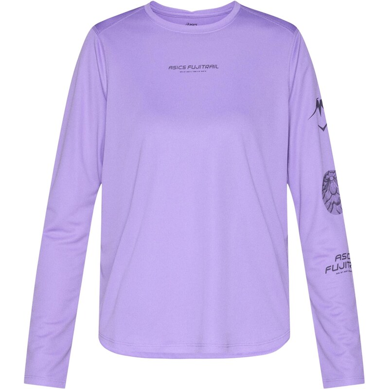 ASICS Funkčné tričko svetlofialová / čierna 68212052