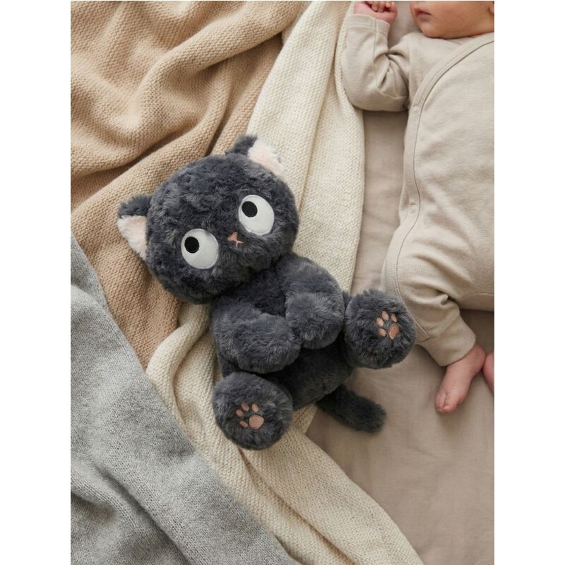 Sinsay - Plyšová mačka - čierna 68189742