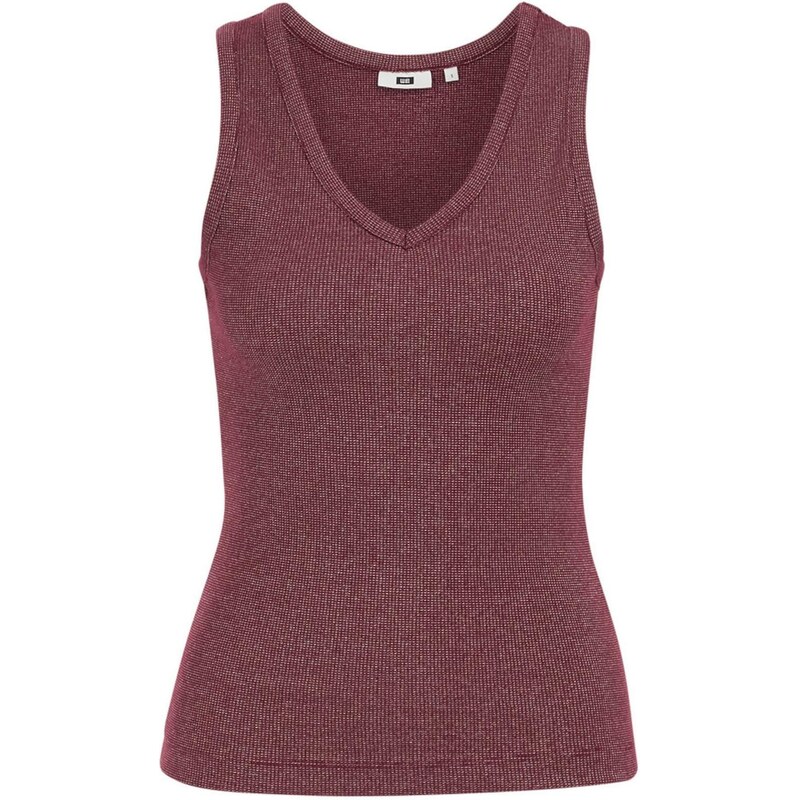 WE Fashion Top burgundská 68212140