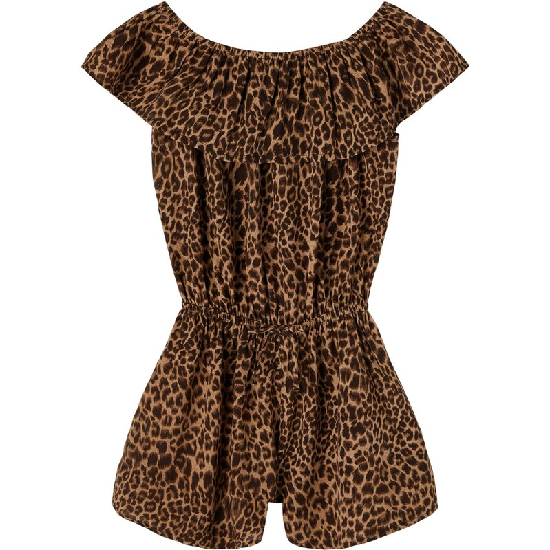 NAME IT Overal NKFVinaya svetlohnedá / čierna 68212165