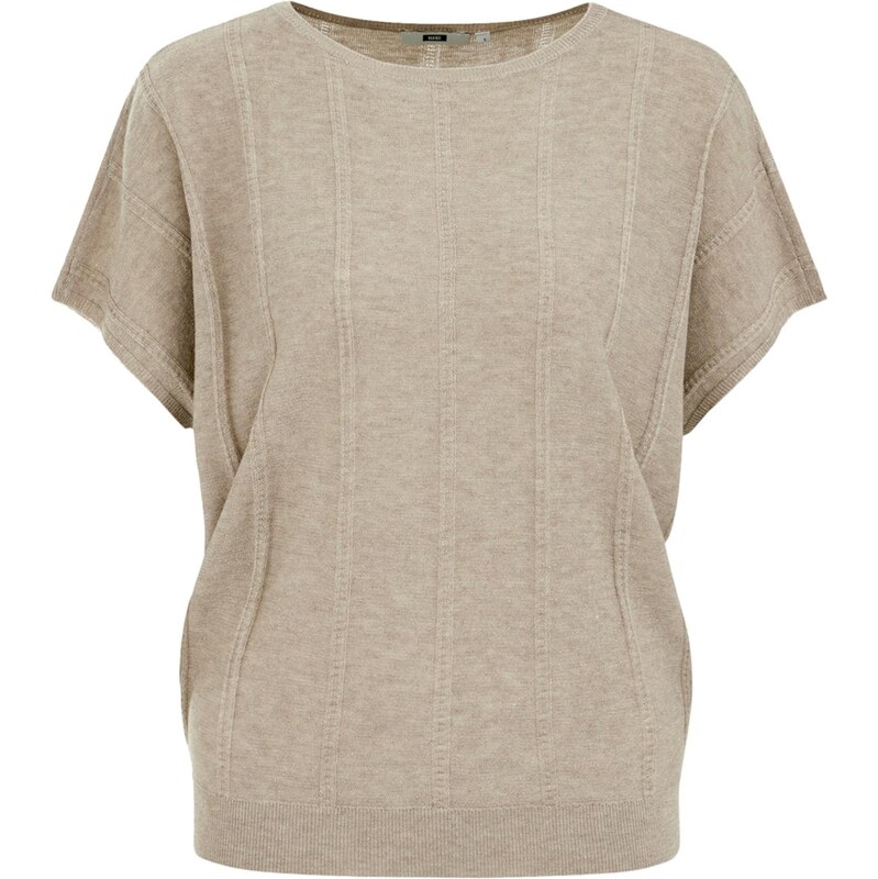 WE Fashion Sveter béžová melírovaná 68212184