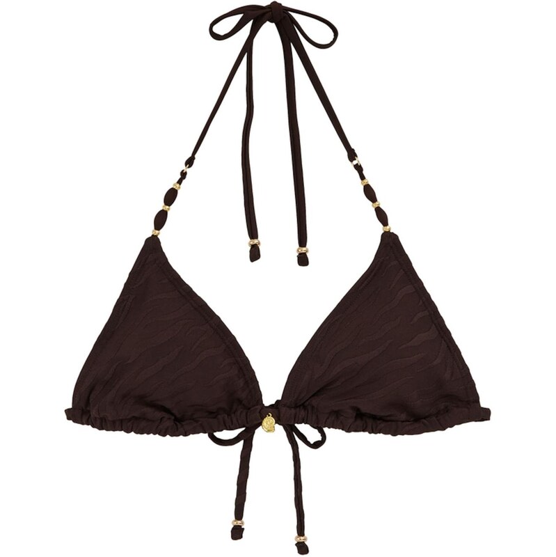 WE Fashion Bikinový top tmavohnedá 68212191