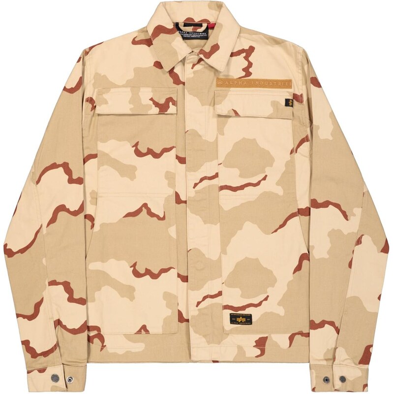 ALPHA INDUSTRIES Prechodná bunda svetlobéžová / bordová / čierna 68212196
