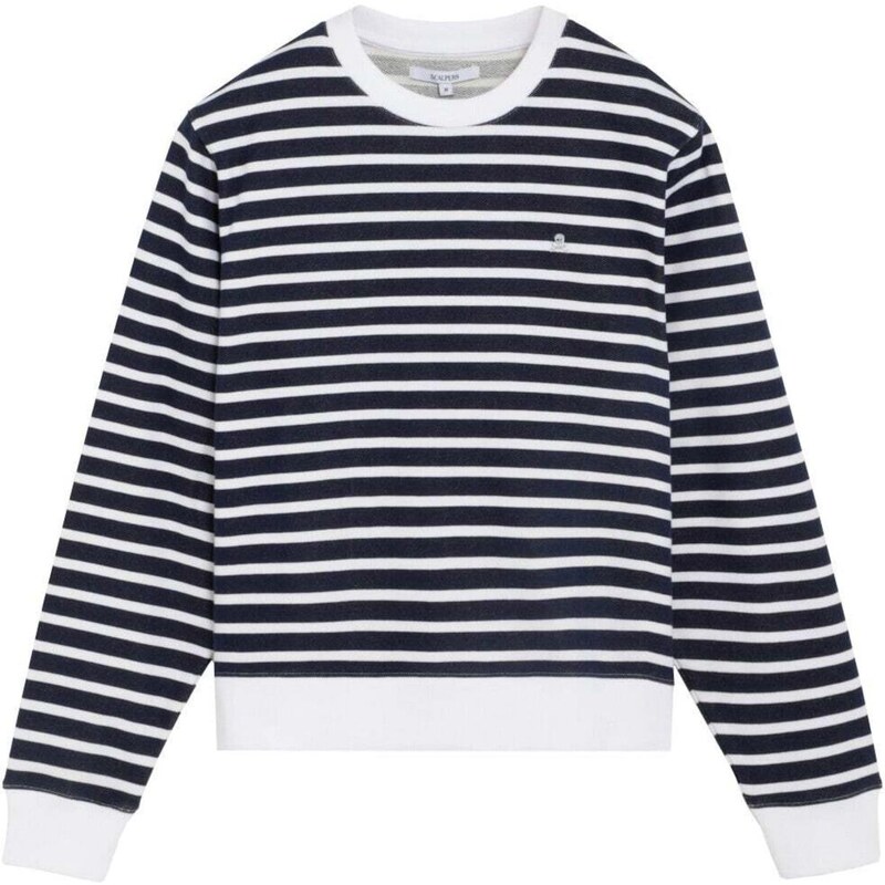 Scalpers Mikina námornícka modrá / biela 68212203