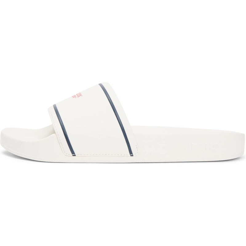 Tommy Jeans Šľapky tmavomodrá / červená / biela 68212213