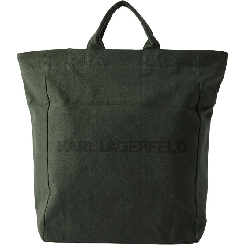 Karl Lagerfeld Shopper tmavozelená / čierna 68212236