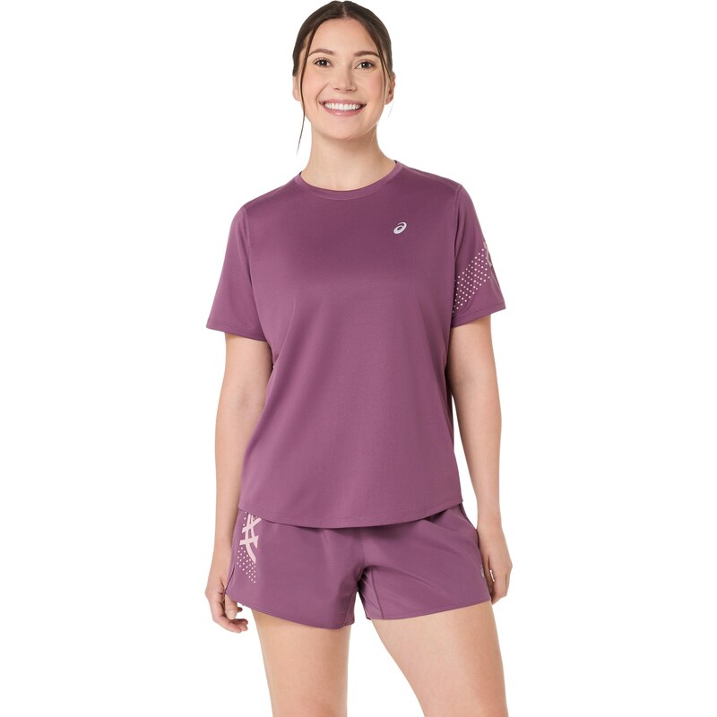 ASICS Funkčné tričko levanduľová / biela 68212553