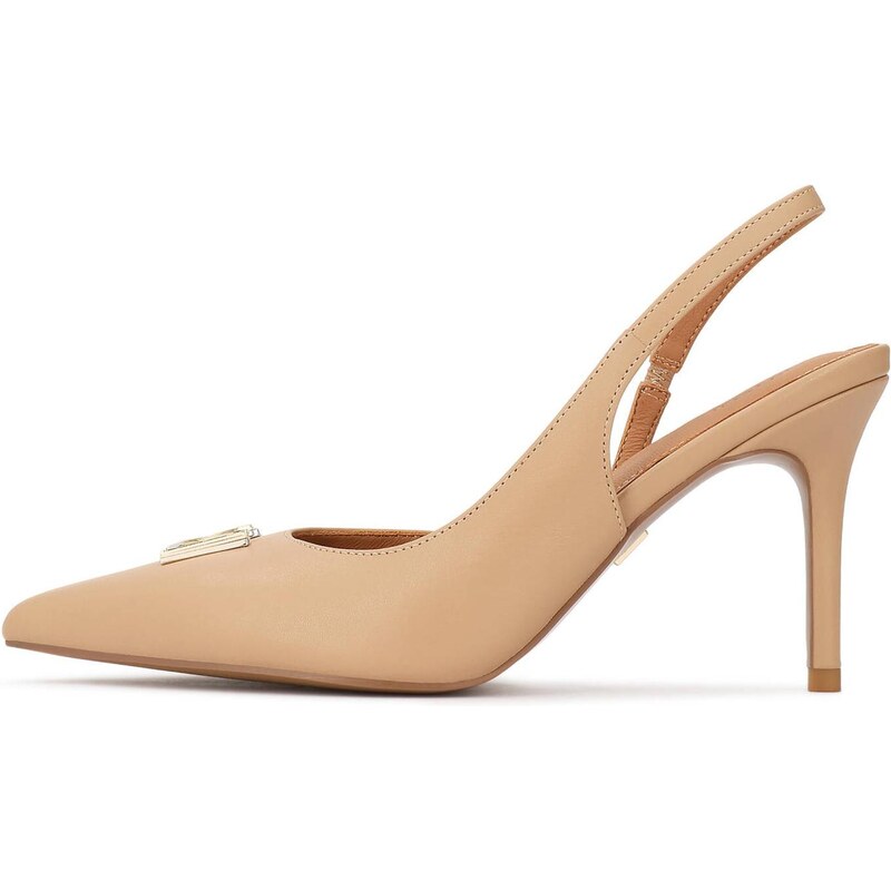 Kazar Lodičky s otvorenou pätou telová 68212577