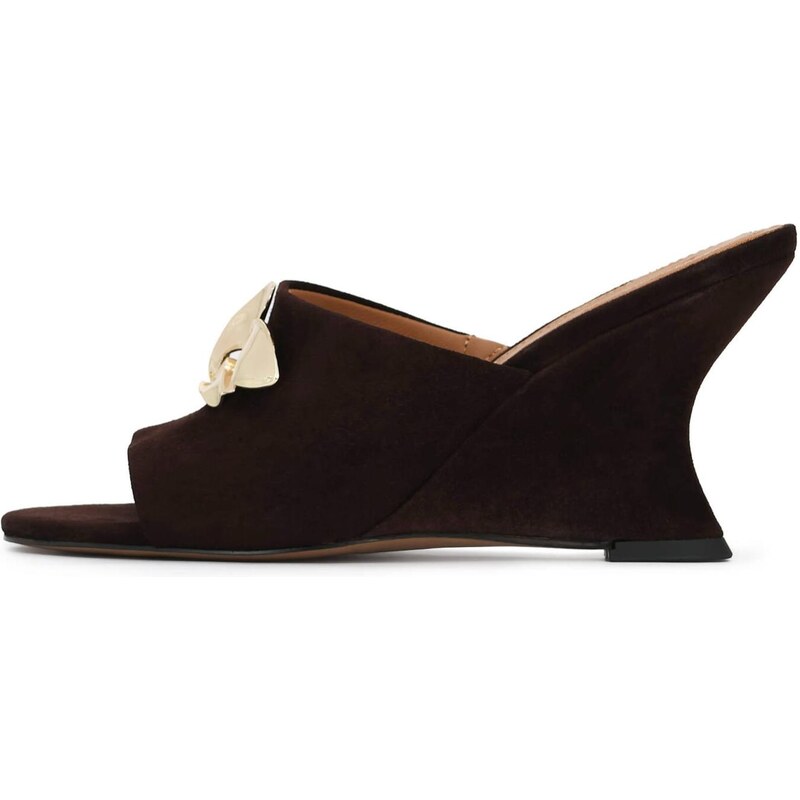 Kazar Šľapky tmavohnedá 68212581