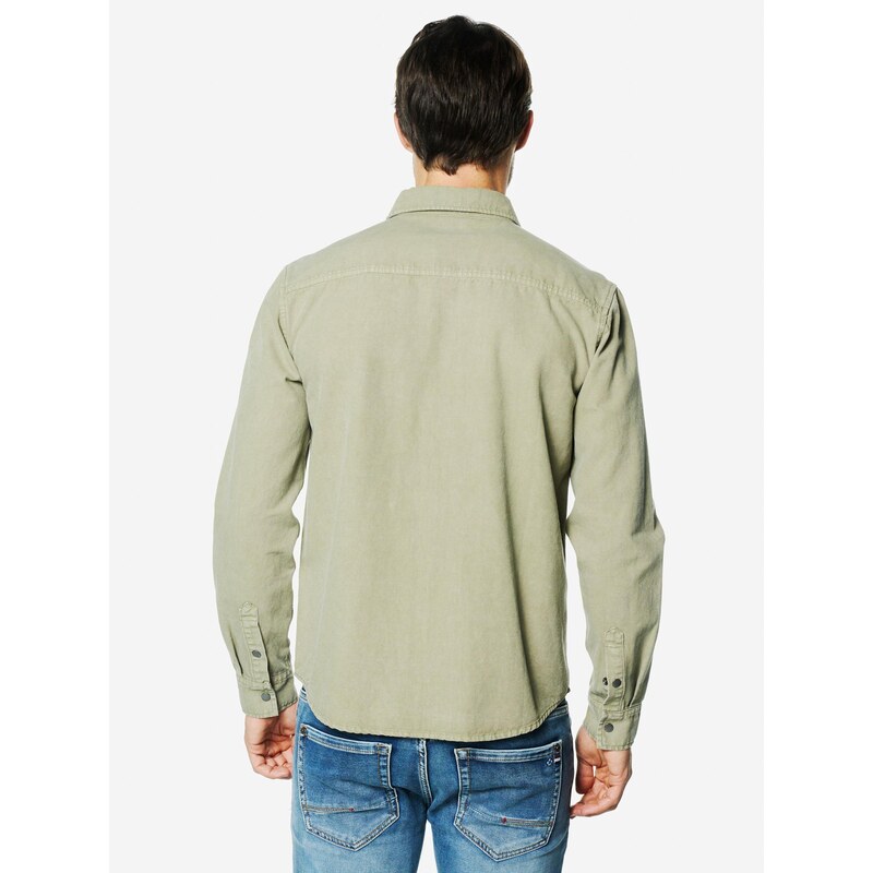 KOROSHI Košeľa kaki 68212686