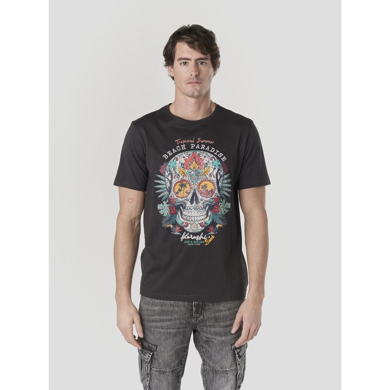 KOROSHI Tričko antracitová 68212755