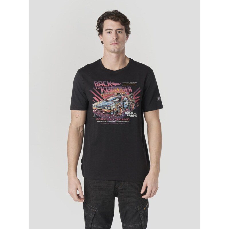 KOROSHI Tričko svetlomodrá / žltá / červená / čierna 68212764