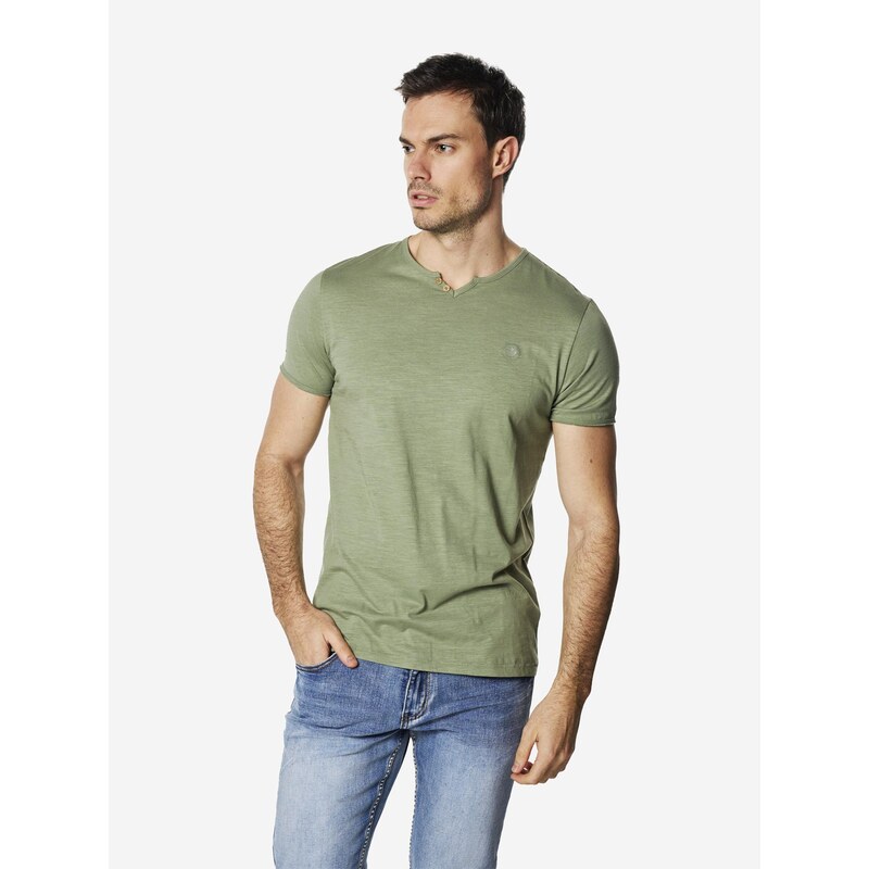 KOROSHI Tričko kaki 68212837