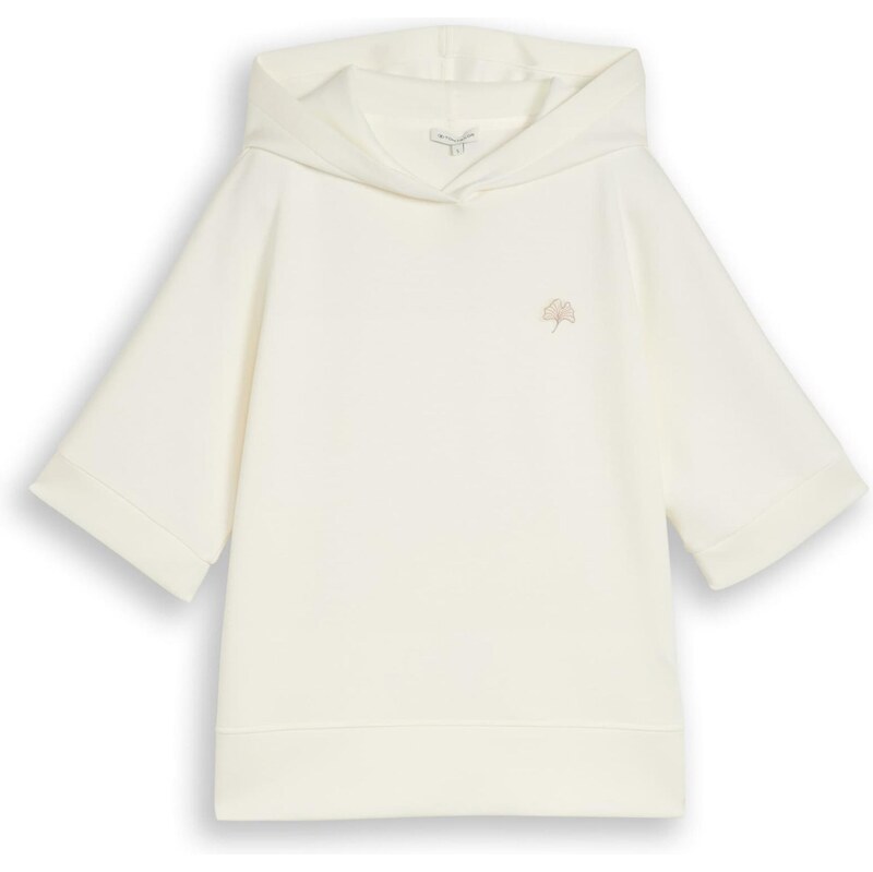 TOM TAILOR Mikina biela ako vlna 68212929