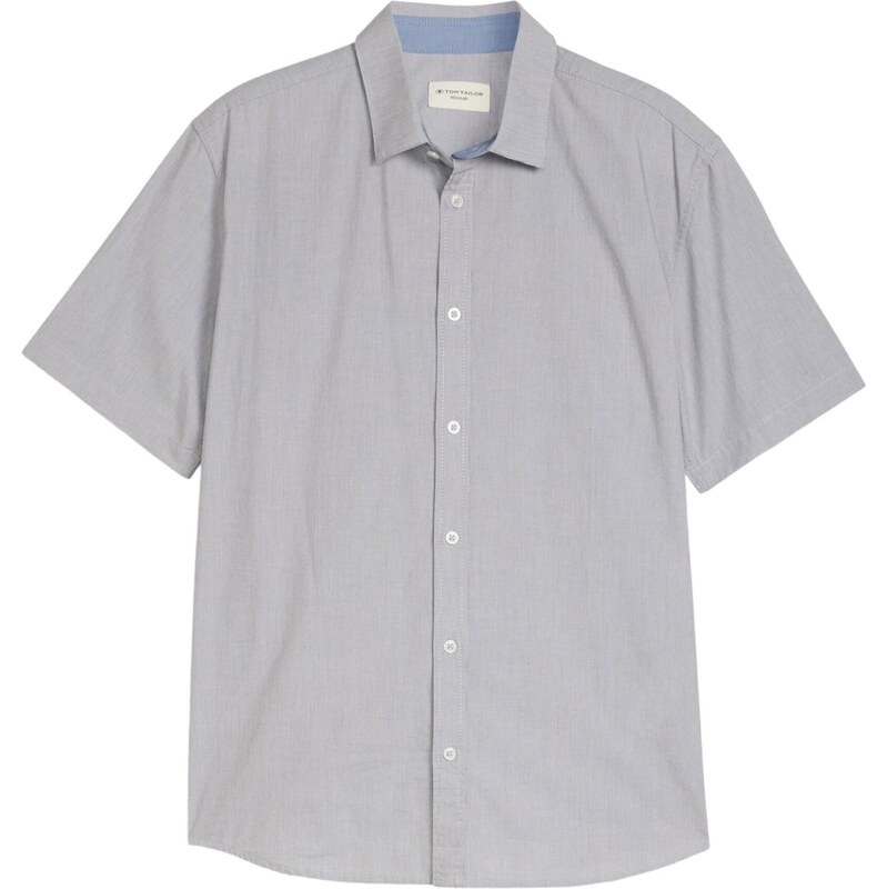 TOM TAILOR Košeľa sivá melírovaná 68213010