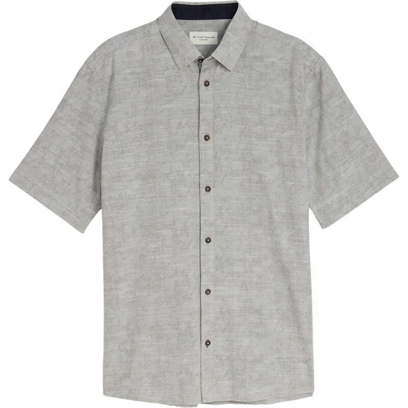 TOM TAILOR Košeľa sivá / farby bahna 68213013