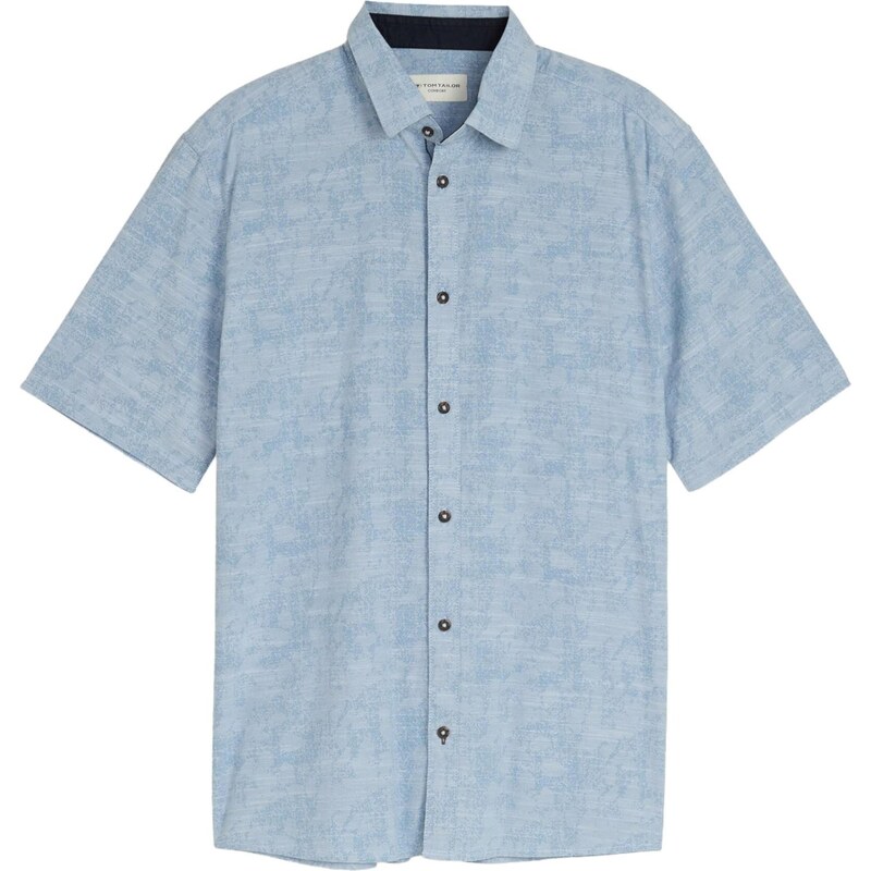 TOM TAILOR Košeľa modrosivá / nebesky modrá 68213014