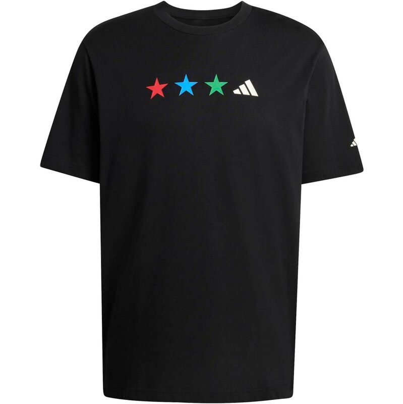 ADIDAS SPORTSWEAR Funkčné tričko modrá / červená / čierna / biela 68213159