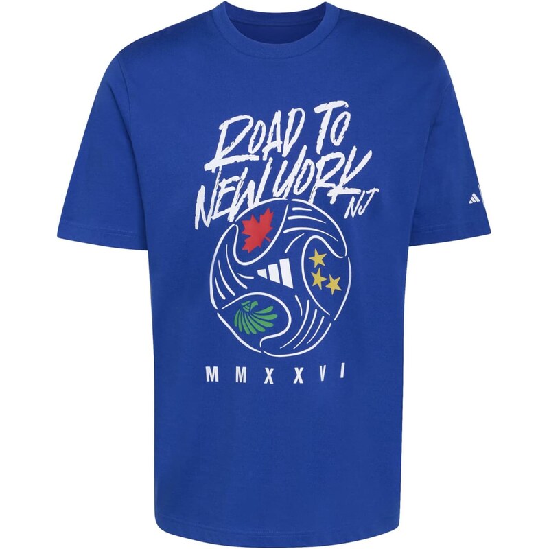 ADIDAS SPORTSWEAR Funkčné tričko FTB WC BALL modrá / žltá / červená / 68213160