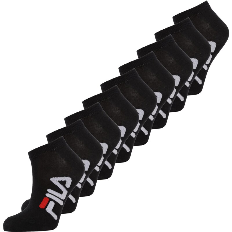 FILA Ponožky červená / čierna / biela 68213190