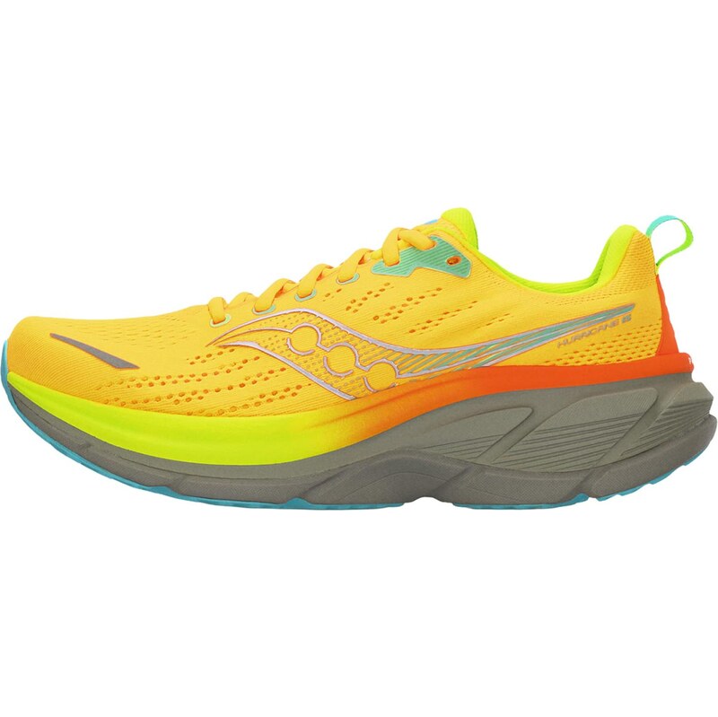 saucony Bežecká obuv zelená / mandarínková / strieborná 68213181