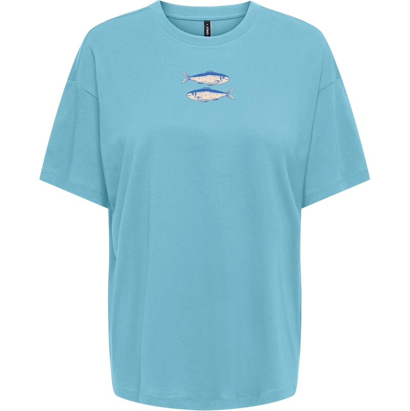 ONLY Tričko béžová / modrá / svetlomodrá / zelená 68213280