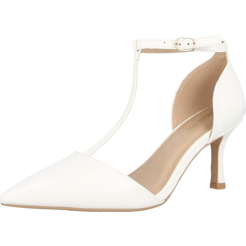 ABOUT YOU Lodičky s otvorenou pätou Amelia biela 68213289