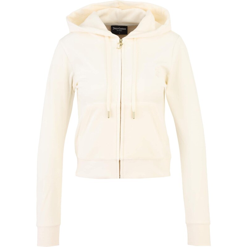 Juicy Couture Petite Tepláková bunda ROBERTSON krémová 68213300