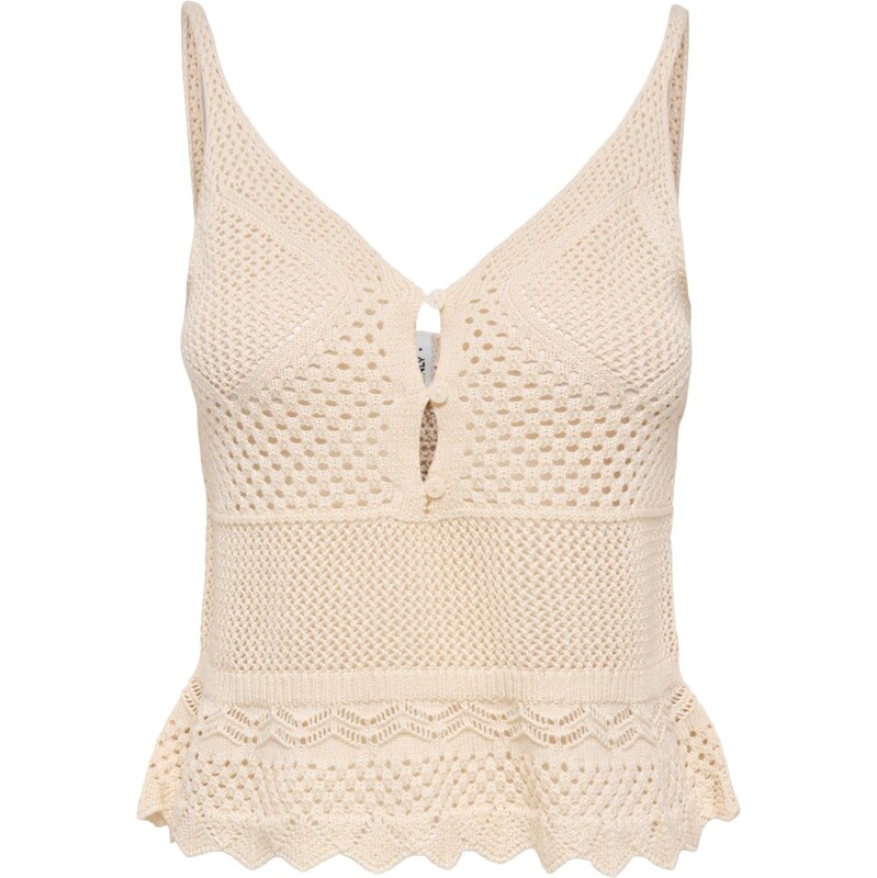 ONLY Vyšívaný top ONLLISON nebielená 68213375