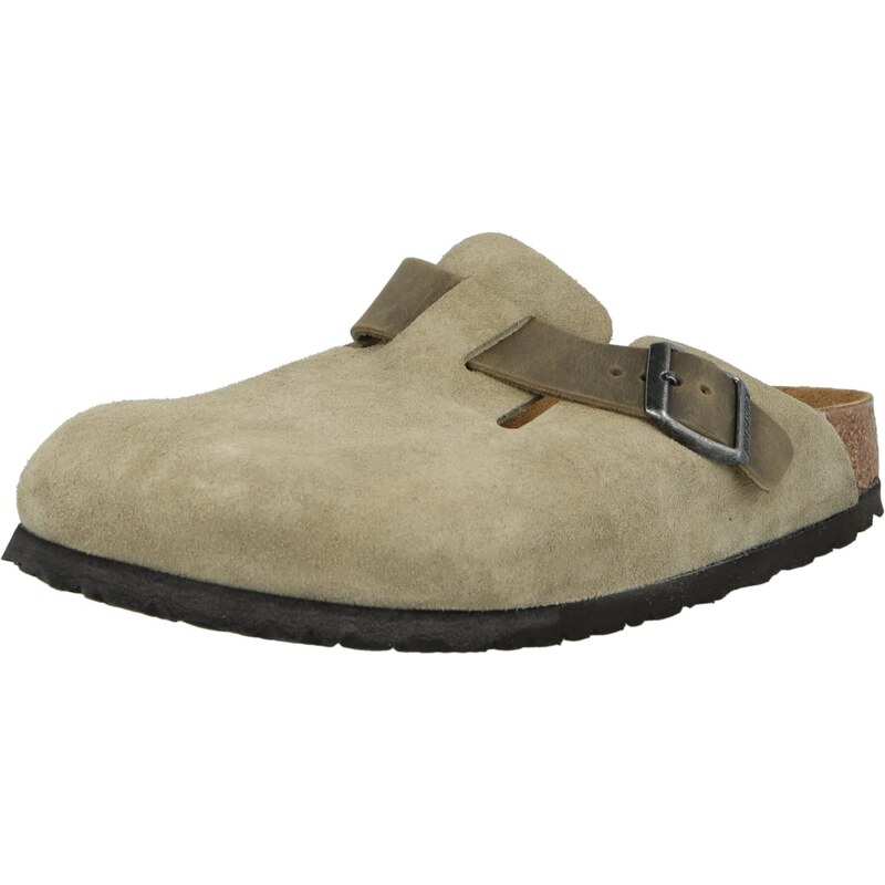 BIRKENSTOCK Šľapky Boston kaki / olivová 68213422
