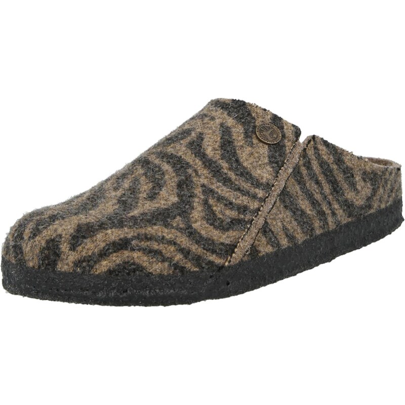 BIRKENSTOCK Papuče Zermatt svetlohnedá / čierna 68213439