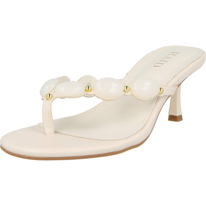 Raid Žabky ROSE krémová / zlatá 68213455