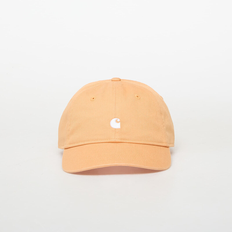 Čiapka Carhartt WIP Madison Logo Cap Gentle Orange/ White Universal 68211975