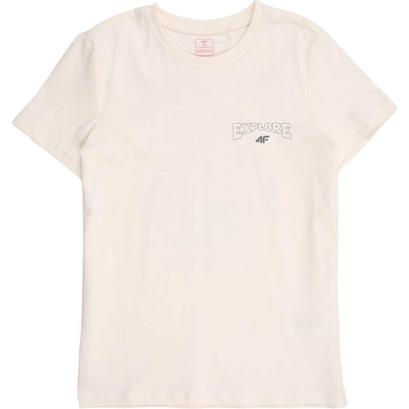 4F Junior Funkčné tričko tmavozelená / pitaya / rosé / šedobiela 68213491