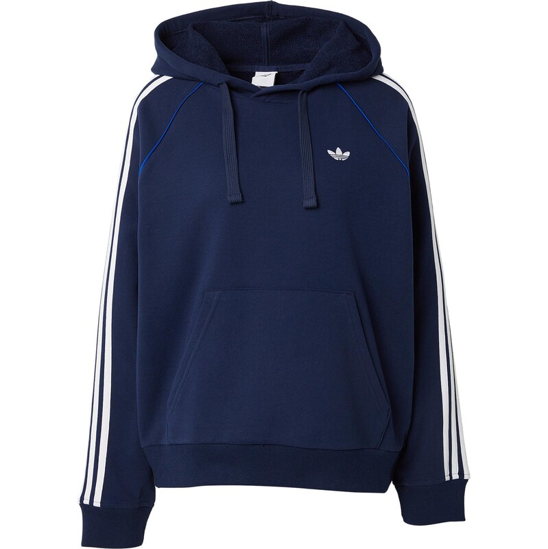 ADIDAS ORIGINALS Mikina TREFOIL indigo / biela 68213559