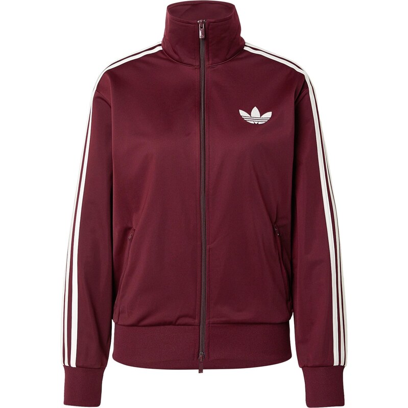 ADIDAS ORIGINALS Tepláková bunda FB bordová / biela 68213612