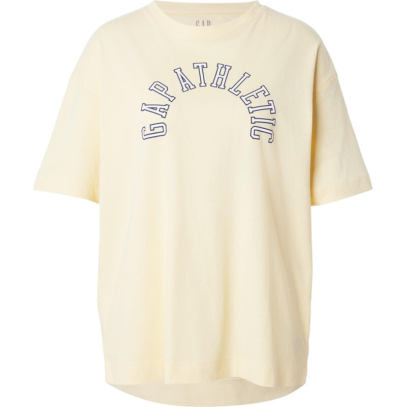 GAP Oversize tričko svetložltá / čierna / biela 68213622