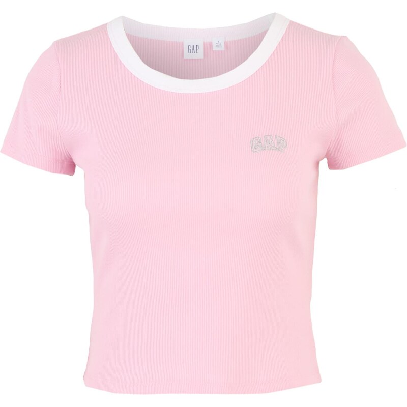 Gap Petite Tričko ružová / biela 68213647