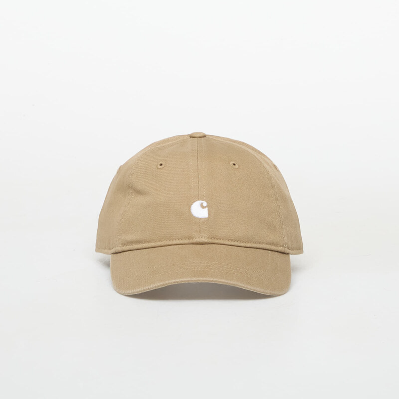Čiapka Carhartt WIP Madison Logo Cap Leather/ White Universal 68211973